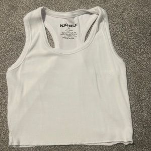 Katie J NYC White Tank